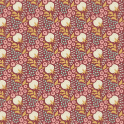 TILDA SANCTUARY Cottonfield Maroon