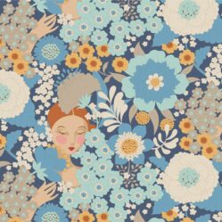 TILDA WALLFLOWER - wallflower blue
