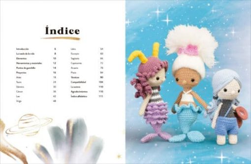 libro muñecas del zodiaco - indice