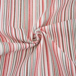 tela recycled canvas print SPRING STRIPES