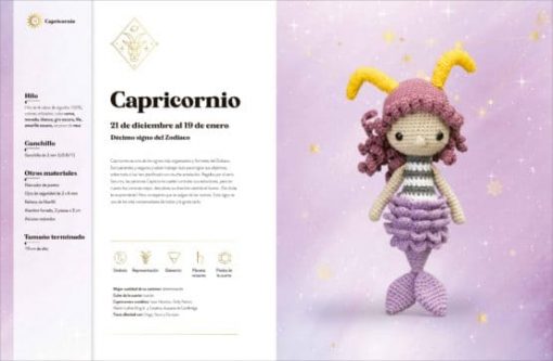 libro muñecas del zodiaco - capricornio