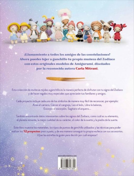 libro muñecas del zodiaco - contraportada