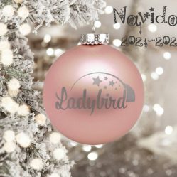 Bolas Navidad personalizadas ECOSLadybird