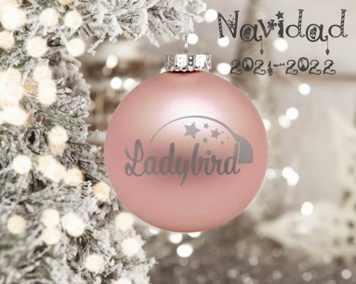 Bolas Navidad personalizadas ECOSLadybird