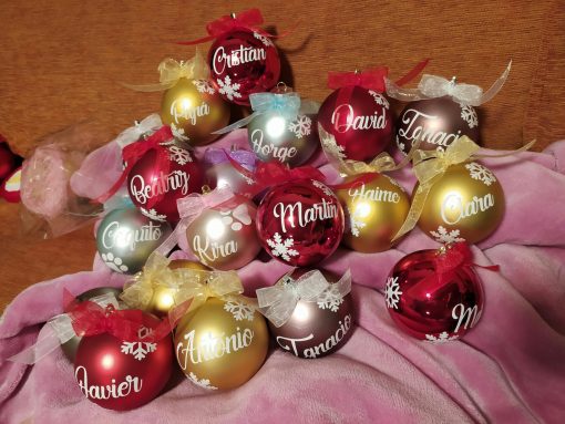 Bolas Navidad personalizadas - Imagen 3