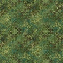 26820-76 azulejos verdes - colección MARRAKECH - STONEHENGE NORTHCOTT fabrics