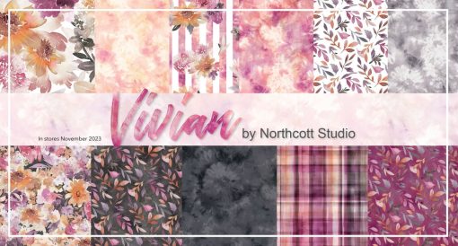 logo colección VIVIAN - NORTHCOTT fabrics