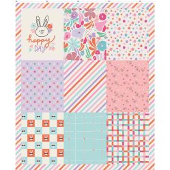 tela Katia POPLIN PANEL PATCHWORK Easter K-pop