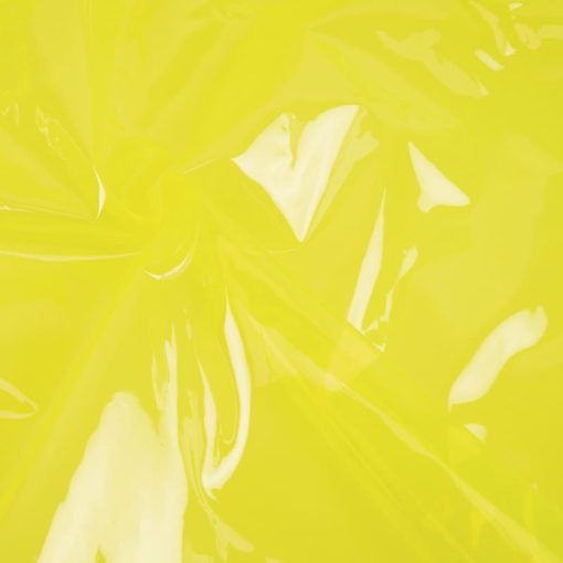 Tejido PVC translucent colors neon lemon