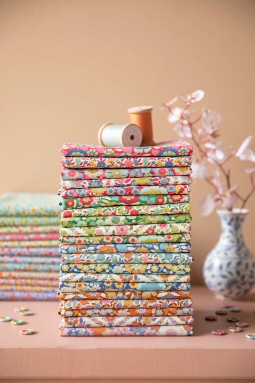 TILDA WALLFLOWER pack fat quarters x tonos - Imagen 11