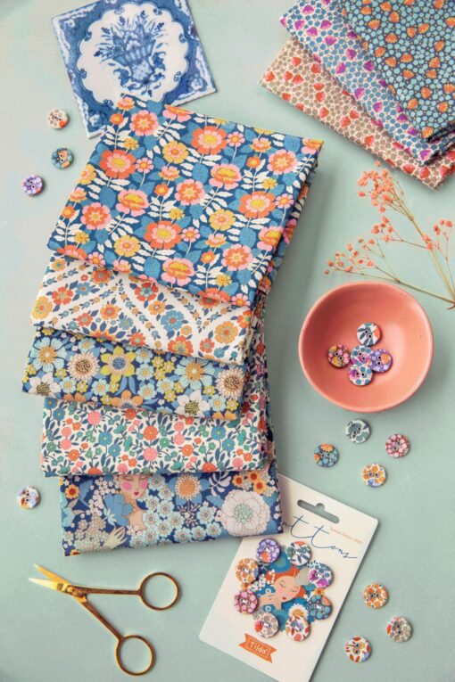 TILDA WALLFLOWER pack fat quarters x tonos - Imagen 5