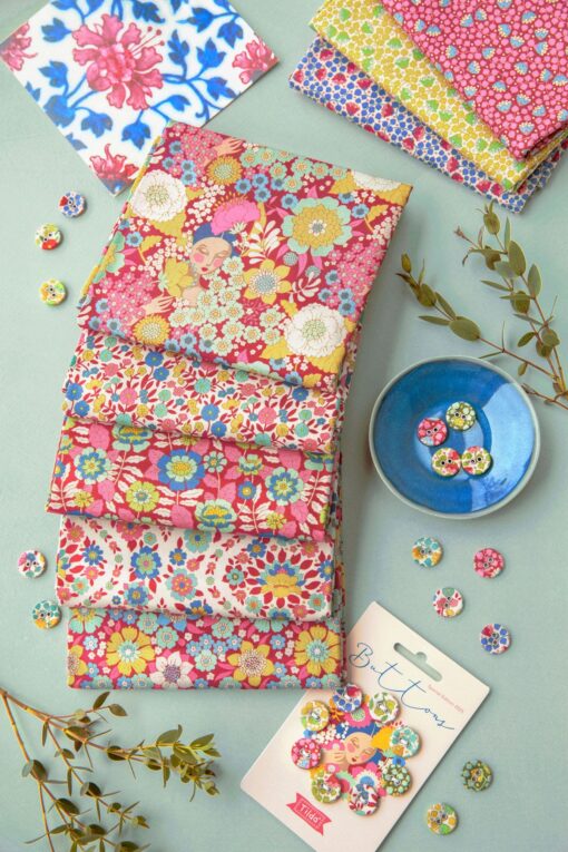 TILDA WALLFLOWER pack fat quarters x tonos - Imagen 3