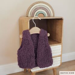 REVISTA KATIA BEBE 114 - chaleco - sherpa