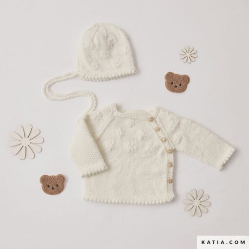 REVISTA KATIA BEBE 114 - gorro + jersey - new ultrasoft