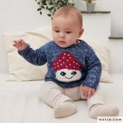 REVISTA KATIA BEBE 114 - jersey - basic merino pop corn + basic merino / merino classic