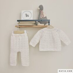 REVISTA KATIA BEBE 114 - jersey + pantalon - peques / merino baby