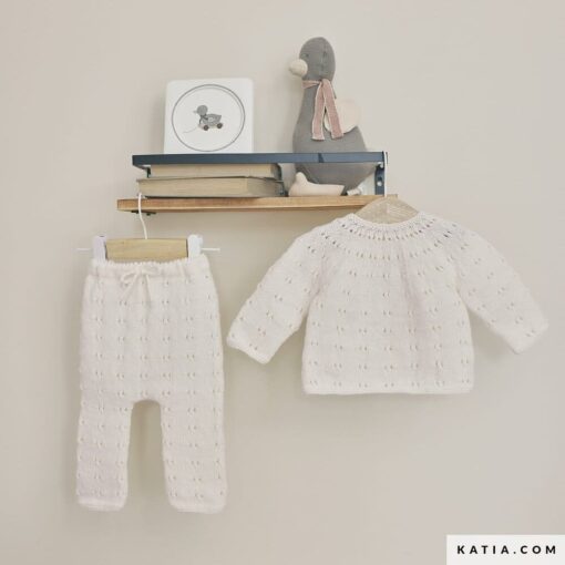 REVISTA KATIA BEBE 114 - jersey + pantalon - peques / merino baby
