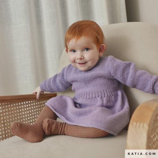 REVISTA KATIA BEBE 114 - vestido - merino baby / peques