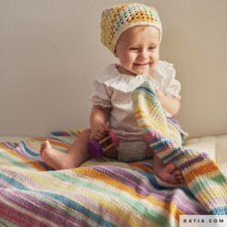 REVISTA KATIA BEBE 112 - manta + pañuelo -