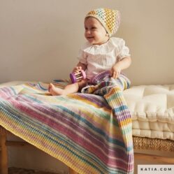 REVISTA KATIA BEBE 112 - manta + pañuelo -