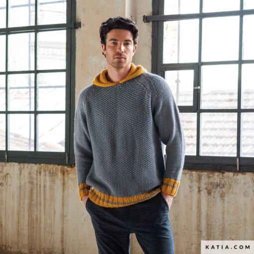 REVISTA KATIA esp THE ESSENTIALS - jersey hombre - lana