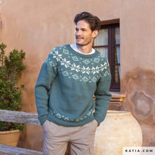 REVISTA KATIA esp THE ESSENTIALS - jersey hombre - lana