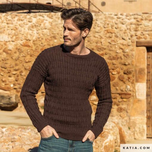 REVISTA KATIA esp THE ESSENTIALS - jersey hombre - lana