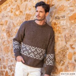 REVISTA KATIA esp THE ESSENTIALS - jersey hombre - lana