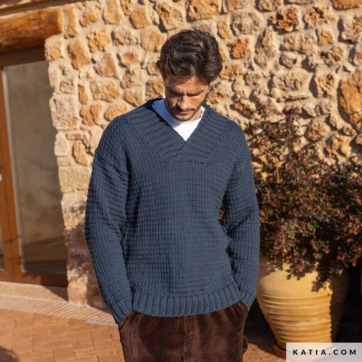 REVISTA KATIA esp THE ESSENTIALS - jersey hombre - lana