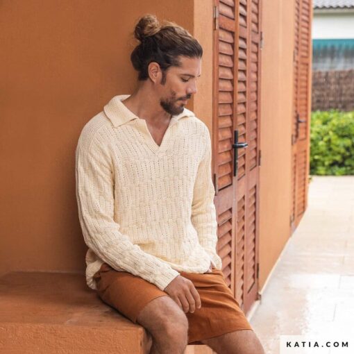 REVISTA KATIA CASUAL 120 - jersey hombre - cotton 100