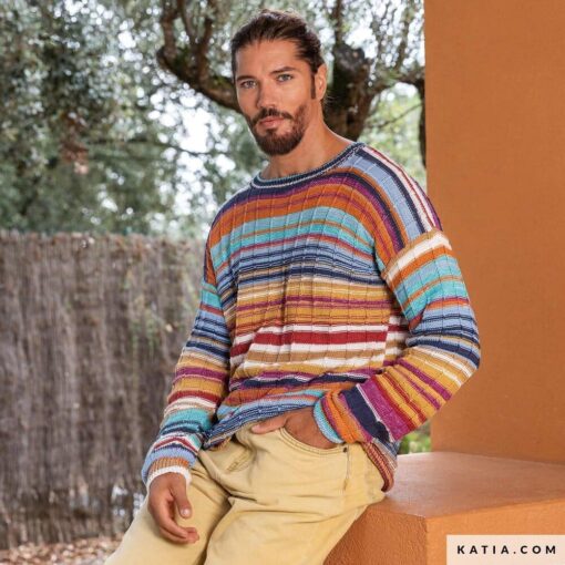 REVISTA KATIA CASUAL 120 - jersey hombre - fair cotton diverso