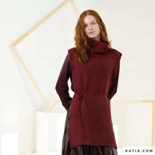 REVISTA KATIA CONCEPT 18 - mujer chaleco -