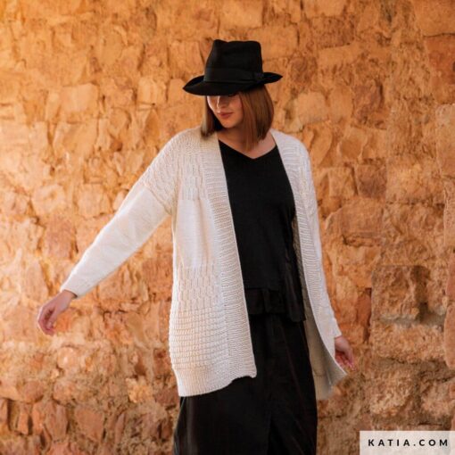 REVISTA KATIA esp THE ESSENTIALS - chaqueta mujer - lana