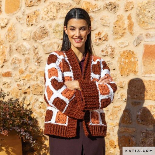 REVISTA KATIA esp THE ESSENTIALS - chaqueta mujer - lana