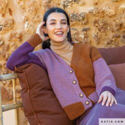 REVISTA KATIA esp THE ESSENTIALS - chaqueta mujer - lana