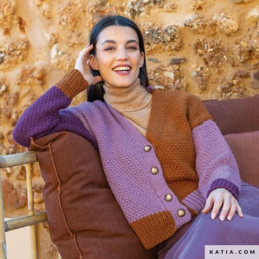 REVISTA KATIA esp THE ESSENTIALS - chaqueta mujer - lana