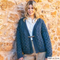 REVISTA KATIA esp THE ESSENTIALS - chaqueta mujer - lana