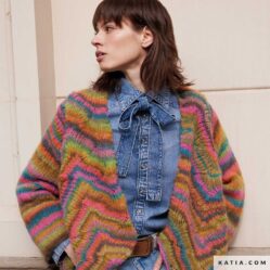 REVISTA KATIA CONCEPT esp MULTICOLOR 2 - mujer chaqueta - reiki