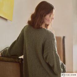 REVISTA KATIA CONCEPT esp WOOL TEXTURES - chaqueta mujer - susurro