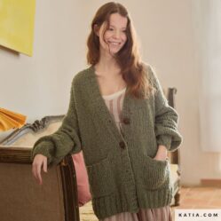REVISTA KATIA CONCEPT esp WOOL TEXTURES - chaqueta mujer - susurro