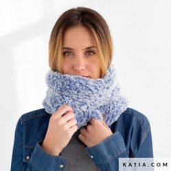 patron cuello redondo con Polar de Katia Yarns