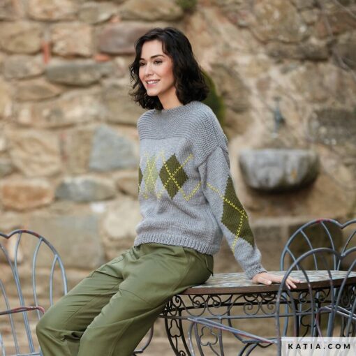 REVISTA KATIA esp THE ESSENTIALS - jersey mujer - lana