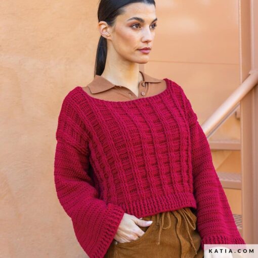 REVISTA KATIA esp THE BASIC - mujer jersey - lana new ultrasoft