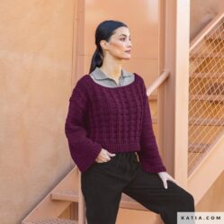 REVISTA KATIA esp THE BASIC - mujer jersey - lana new ultrasoft
