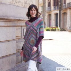 REVISTA KATIA CONCEPT esp MULTICOLOR 2 - mujer poncho - zekkei
