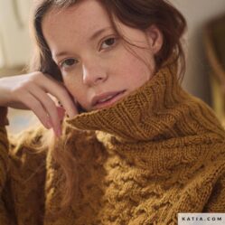 REVISTA KATIA CONCEPT esp WOOL TEXTURES - jersey mujer - pure organic wool