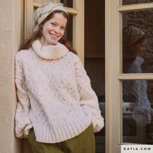 REVISTA KATIA CONCEPT esp WOOL TEXTURES - chaqueta mujer - carezza