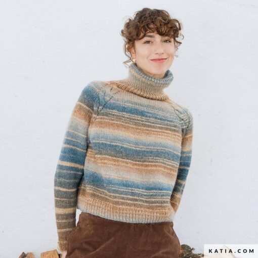 REVISTA KATIA esp TWIST & COLOR - jersey mujer - lana azteca fine lux
