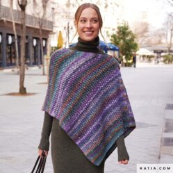 REVISTA KATIA CONCEPT esp MULTICOLOR 2 - mujer poncho - zekkei