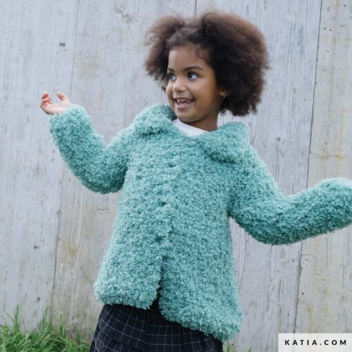 REVISTA KATIA esp COUNTRY KNITS - chaqueta mujer - lana wow loopy